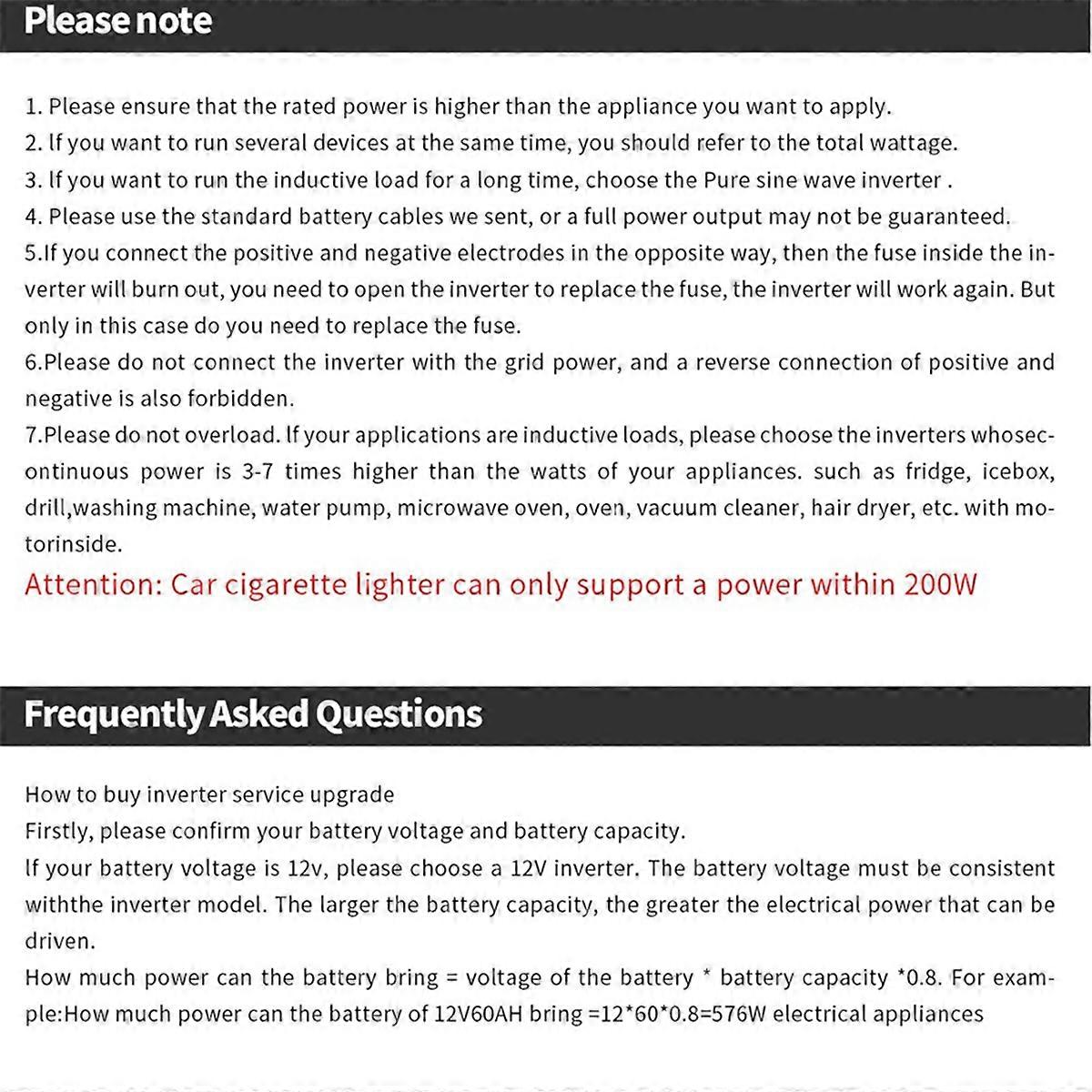Portable Car Inverter Modified Sine Wave Inverter DC12V to AC110V 400/200W US Socket Car Power Converter