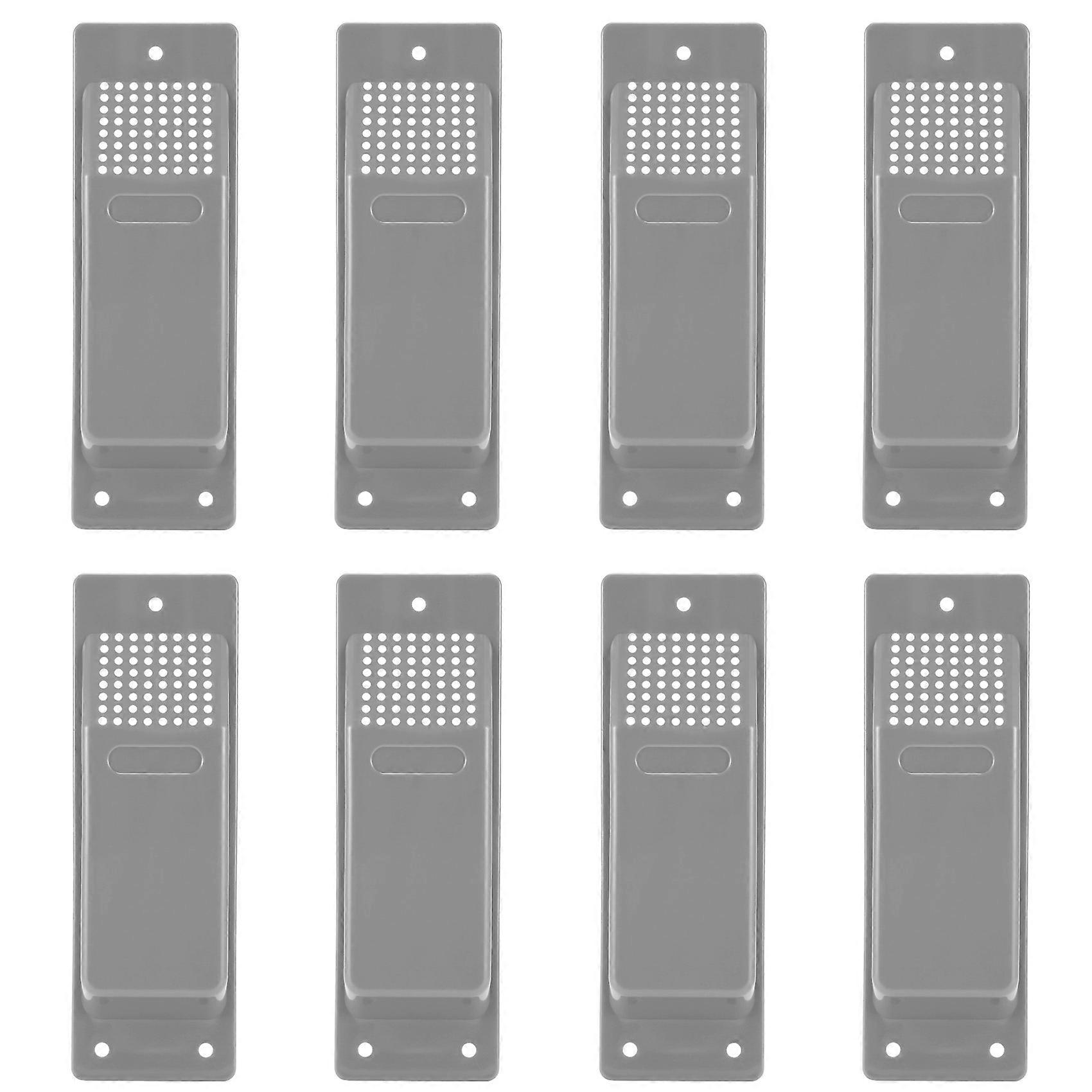 8PCS Shipping Container Air Vent Kit Gray