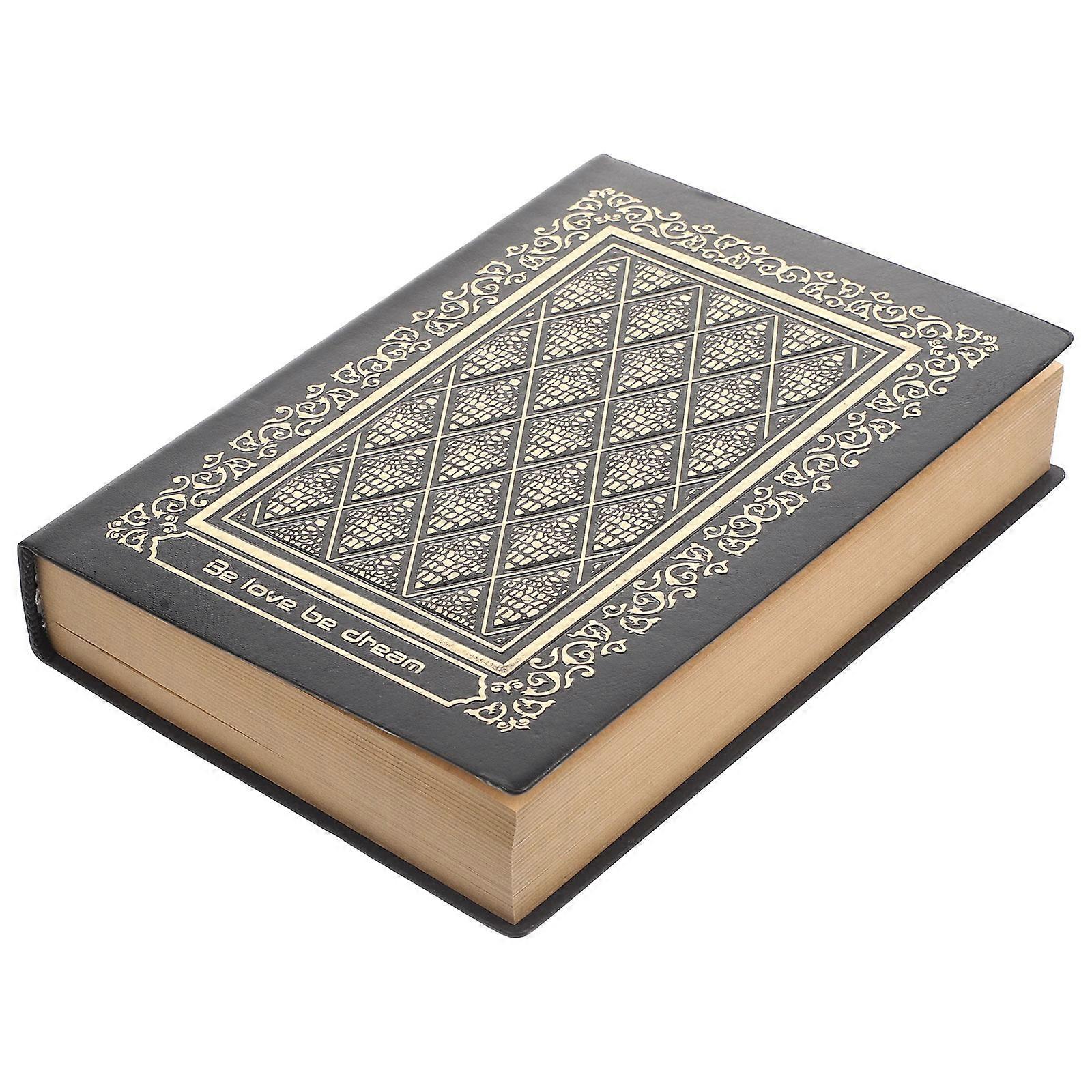 Leather Journal Blank Notepad Embossed Notebook Yangbuck Travel