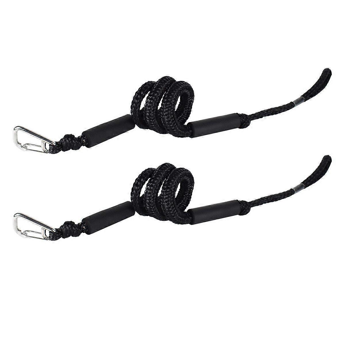 2PCS Bungee Dock Line,Boat Dock line,Boat Lines &Dock Tie Bungee,Mooring Rope