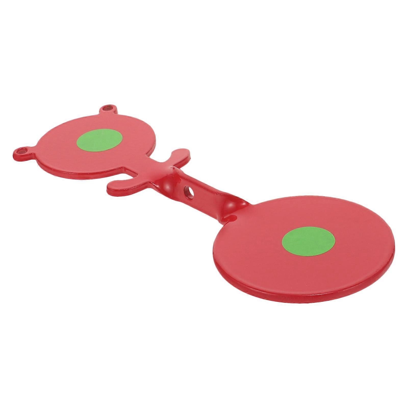 Metal Rotating Target Board for Aiming Practicing 3Sets Outdoor Toy