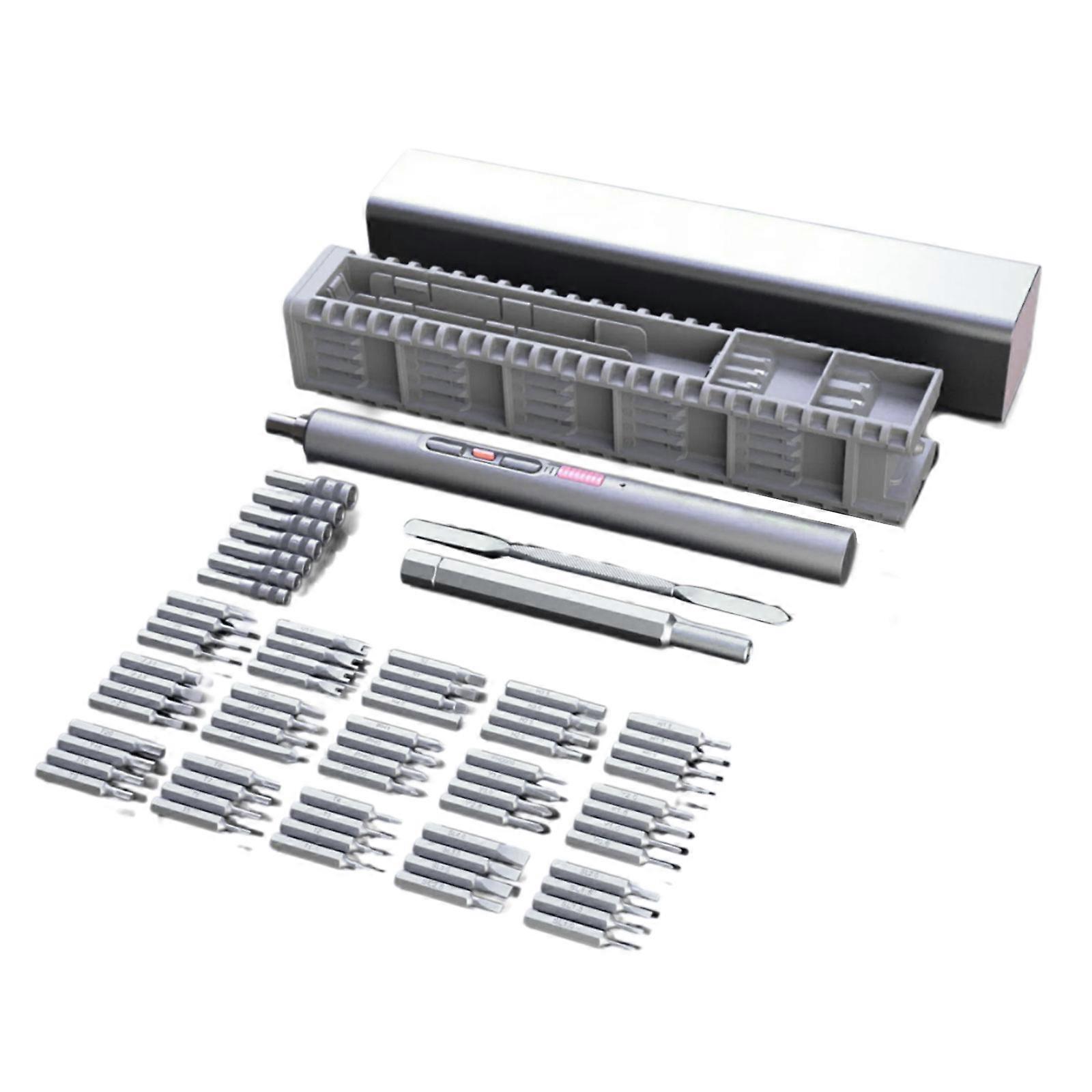 Lightweight Cordless Adjustable Torque Setting Electric Screwdriver Set with Rechargeable Battery for Everyday DIY Needs Multicolor