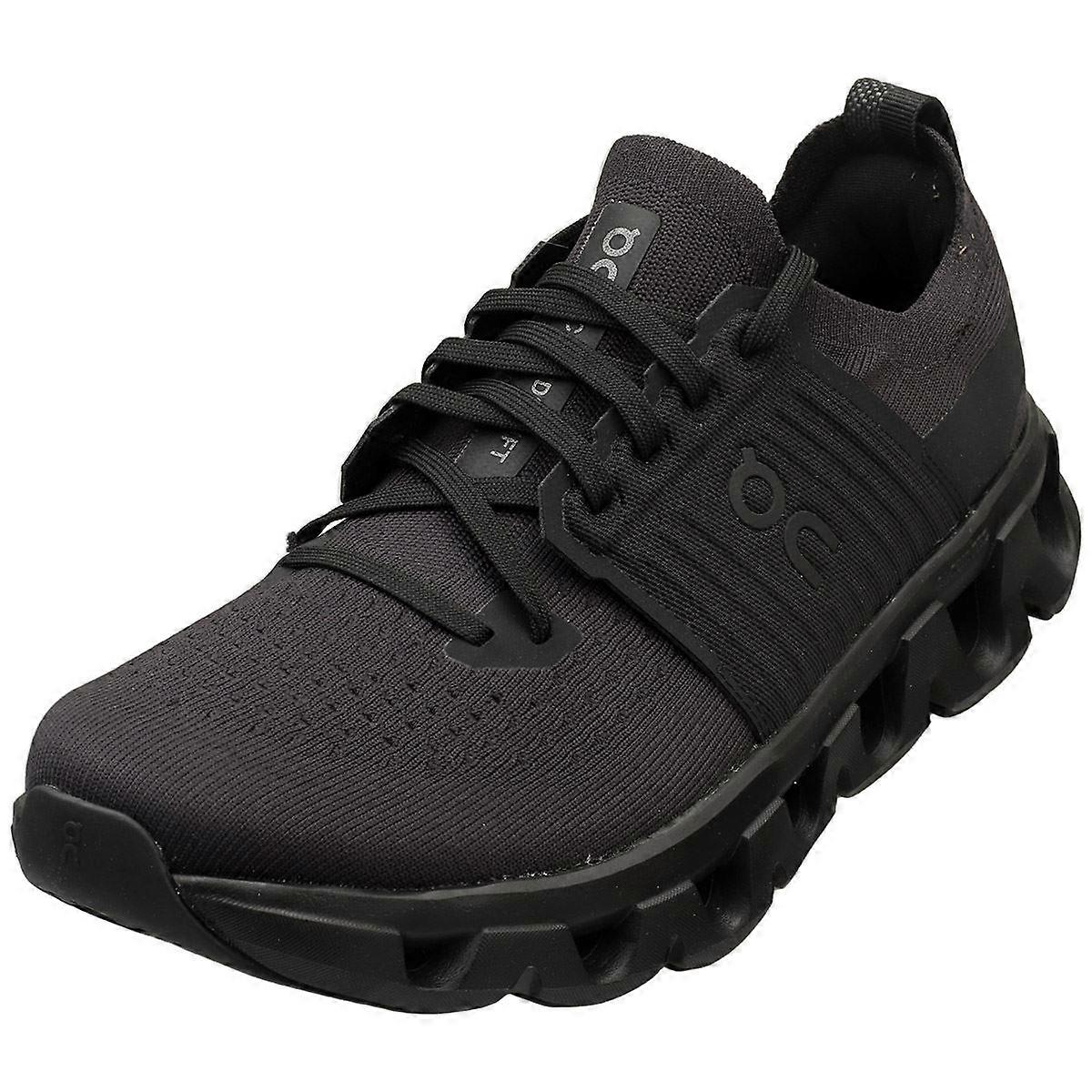 On Running Cloudswift 4 Mens Running Trainers in Black Eclipse