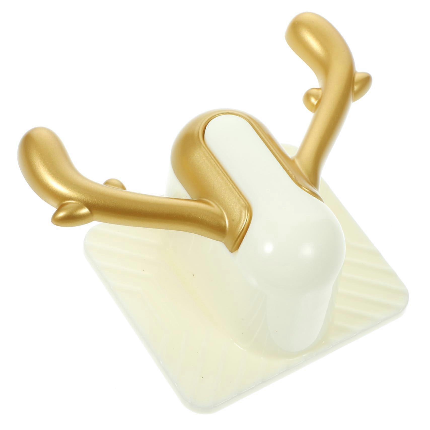 2 Pack Wall Mounted Shoe Rack Over Door Slipper Organizer for Entryway Bathroom Storage