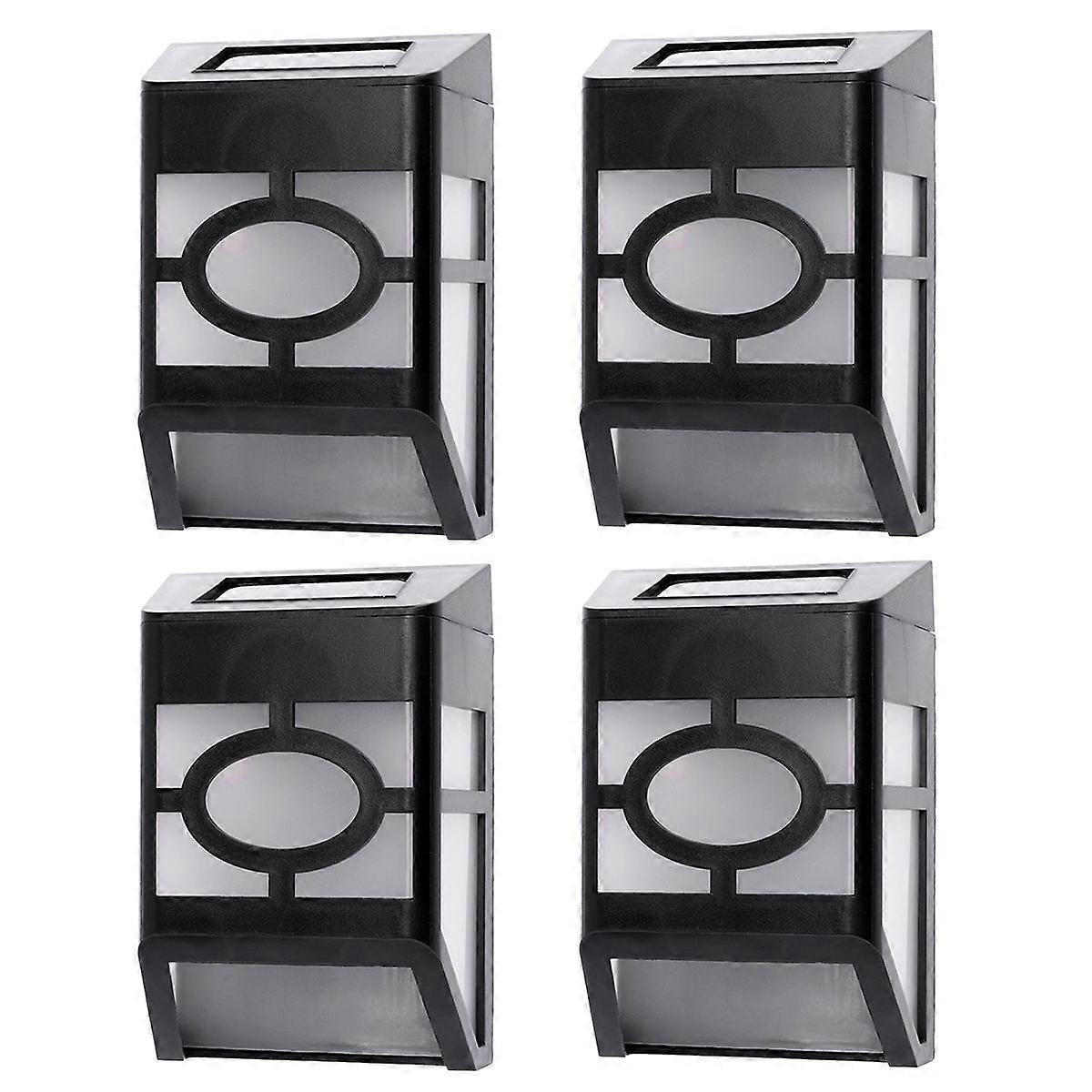 LED Lighting Tool Solar Wall Light for Outdoor Yard Lighting 8Pcs Waterproof