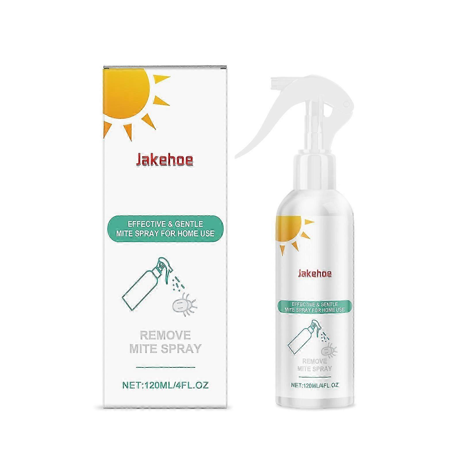 Herbal Mite Repellent Spray - Quick Evaporation, Effective Dust Mite Removal for Bedding & Sofas, 120ml