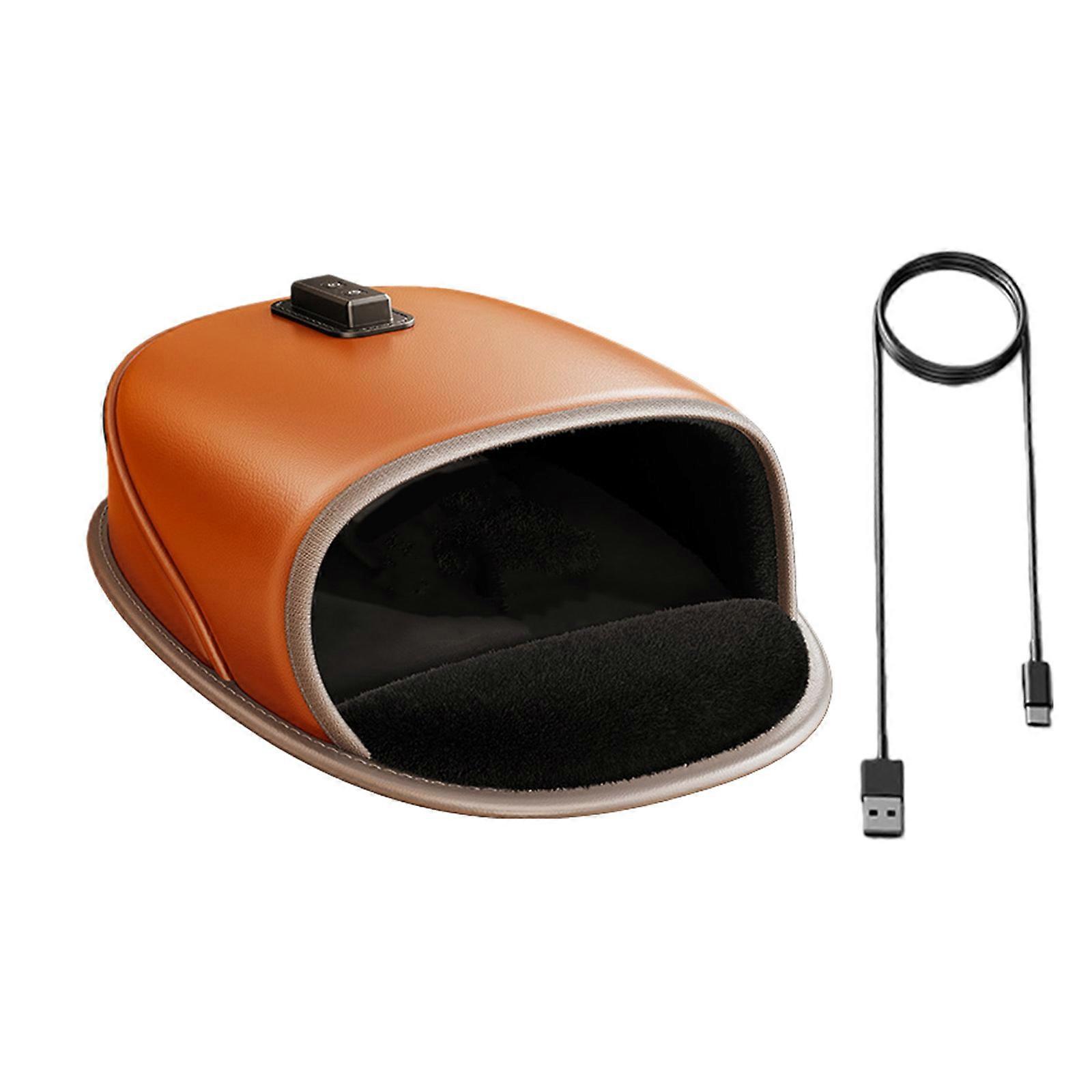 Electromagnetic Safe Heated Mouse Pad with Surround Heating USB Power 3 Temperature Control and Double Side Warming  or color