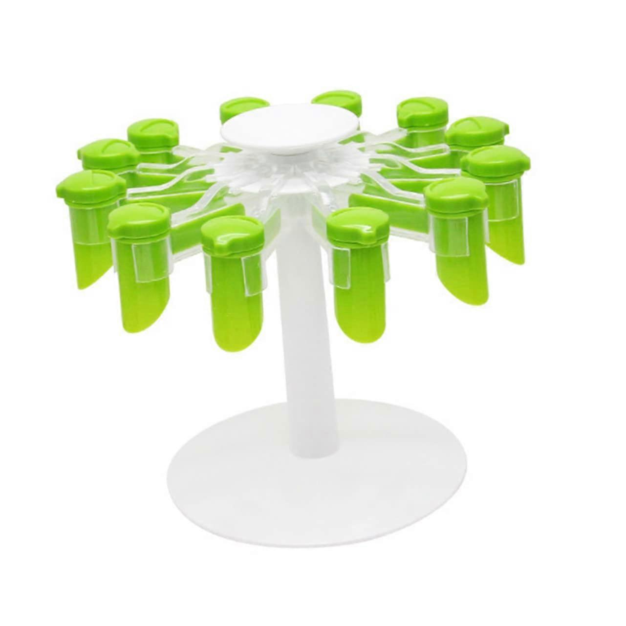 Rotating Spice Rack Organizer 360° Rotation Space Saving Kitchen Countertop Storage Holder