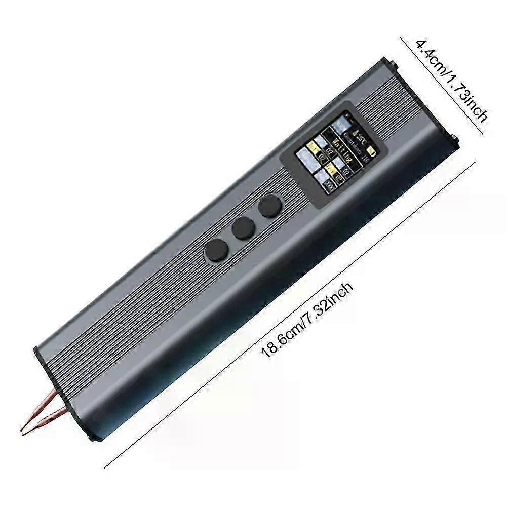 Mini Spot Welding Machine 11 Gear Adjustable Handheld Digital Display Spot Welder for 18650 Lithium Battery Nickel Strip Welding