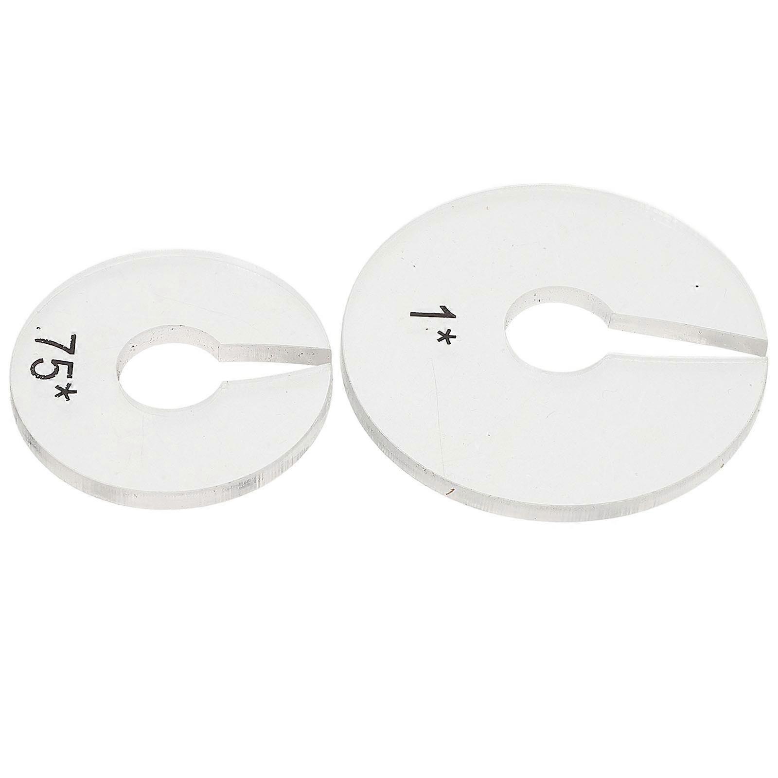 Durable Acrylic Quilting Tools Sewing Ruler for Patchwork 2Pcs