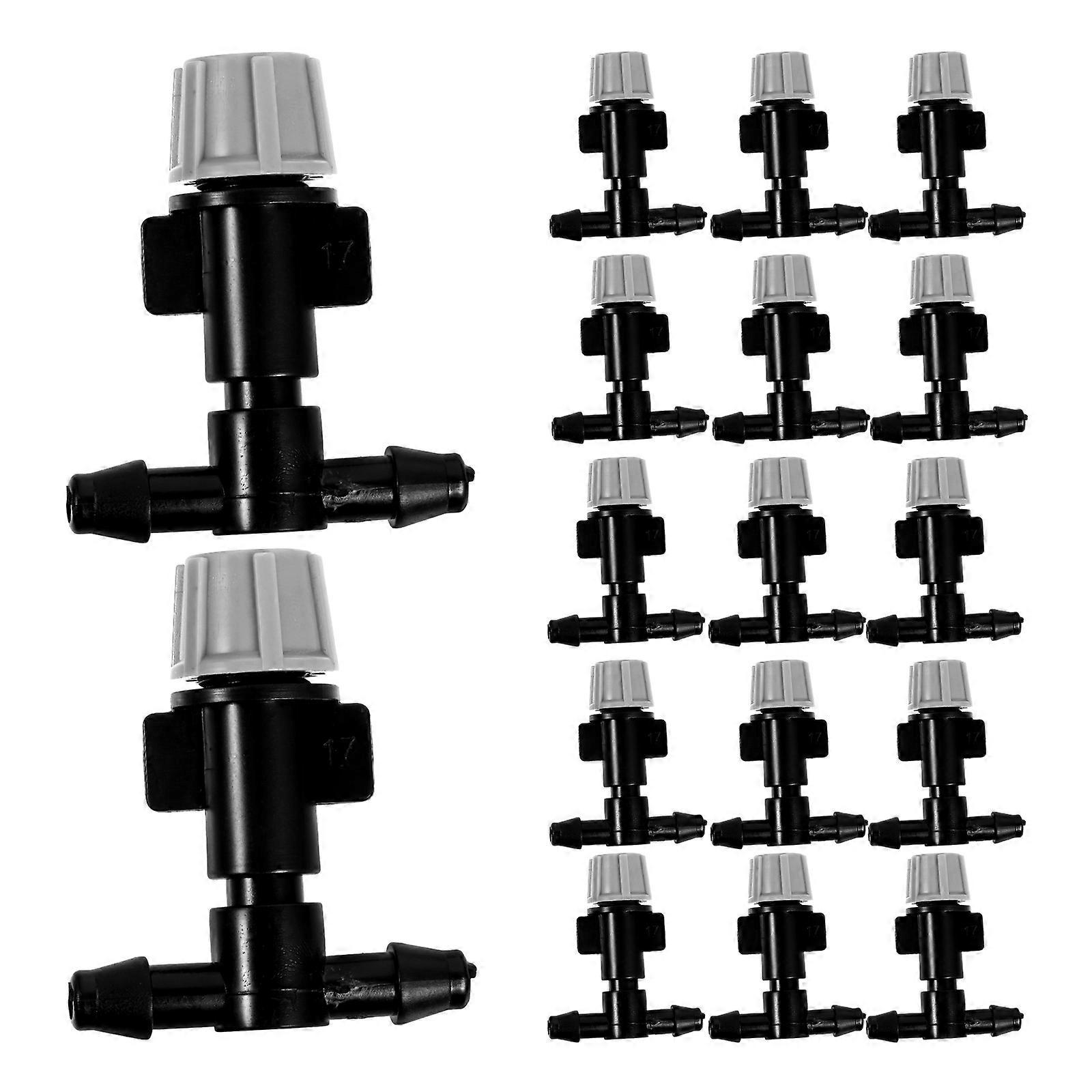 Plastic Mist Nozzle Atomizing Sprinkler for Garden Irrigation 25Pcs Set