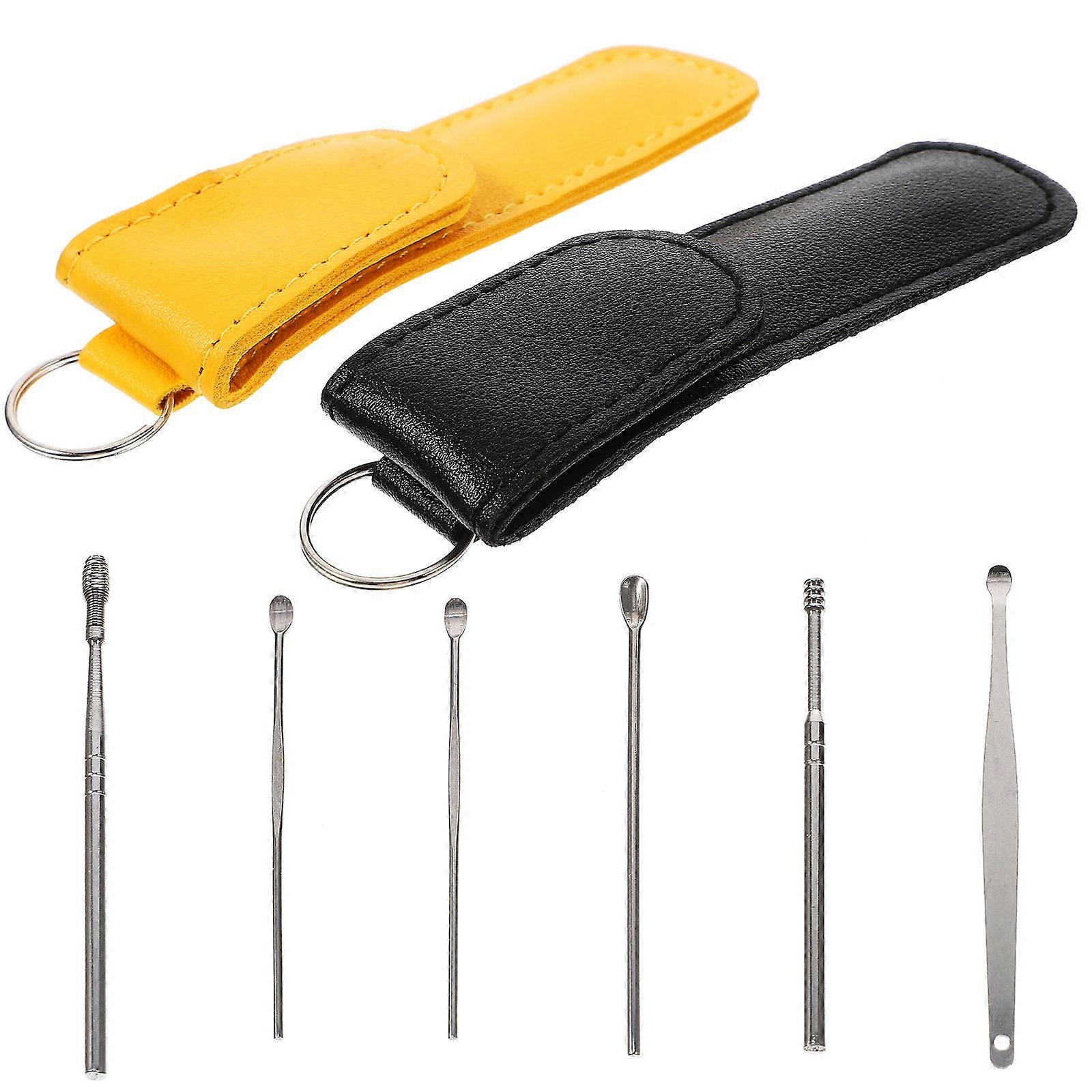 Ear Picker Set Metal Ear Wax Cleaning Tool Set for Convenient Use 12Sets