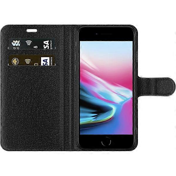 Compatible with Apple compatible with iPhone 8 Wallet Case stitch