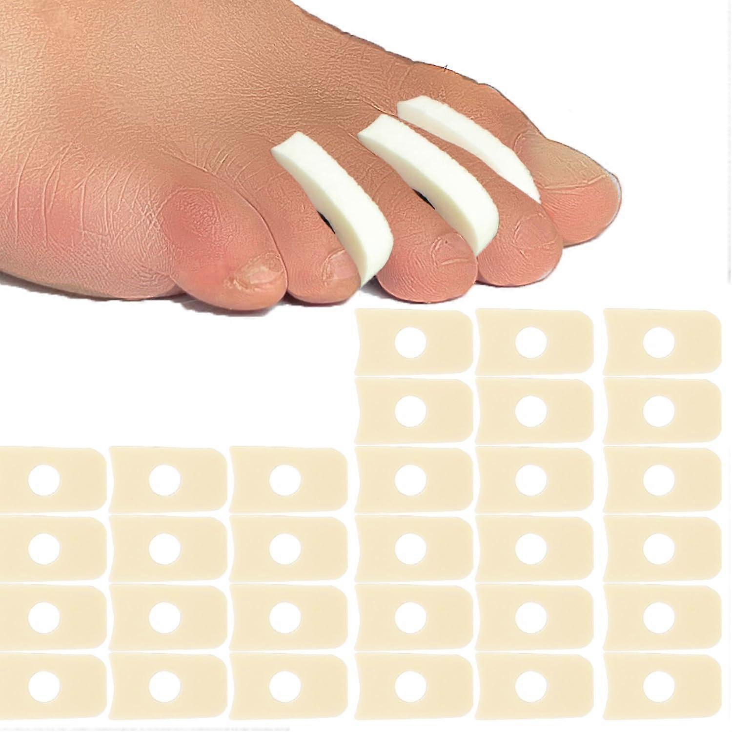 Foam Toe Separators for Overlapping Toes and Corn Relief with Breathable Comfort