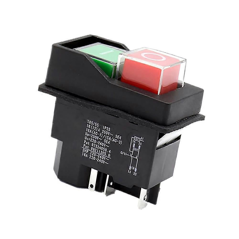 KJD17 Waterproof Electromagnetic Pushbutton Switch for KEDU KJD17F/16 KLD-28A 5pins