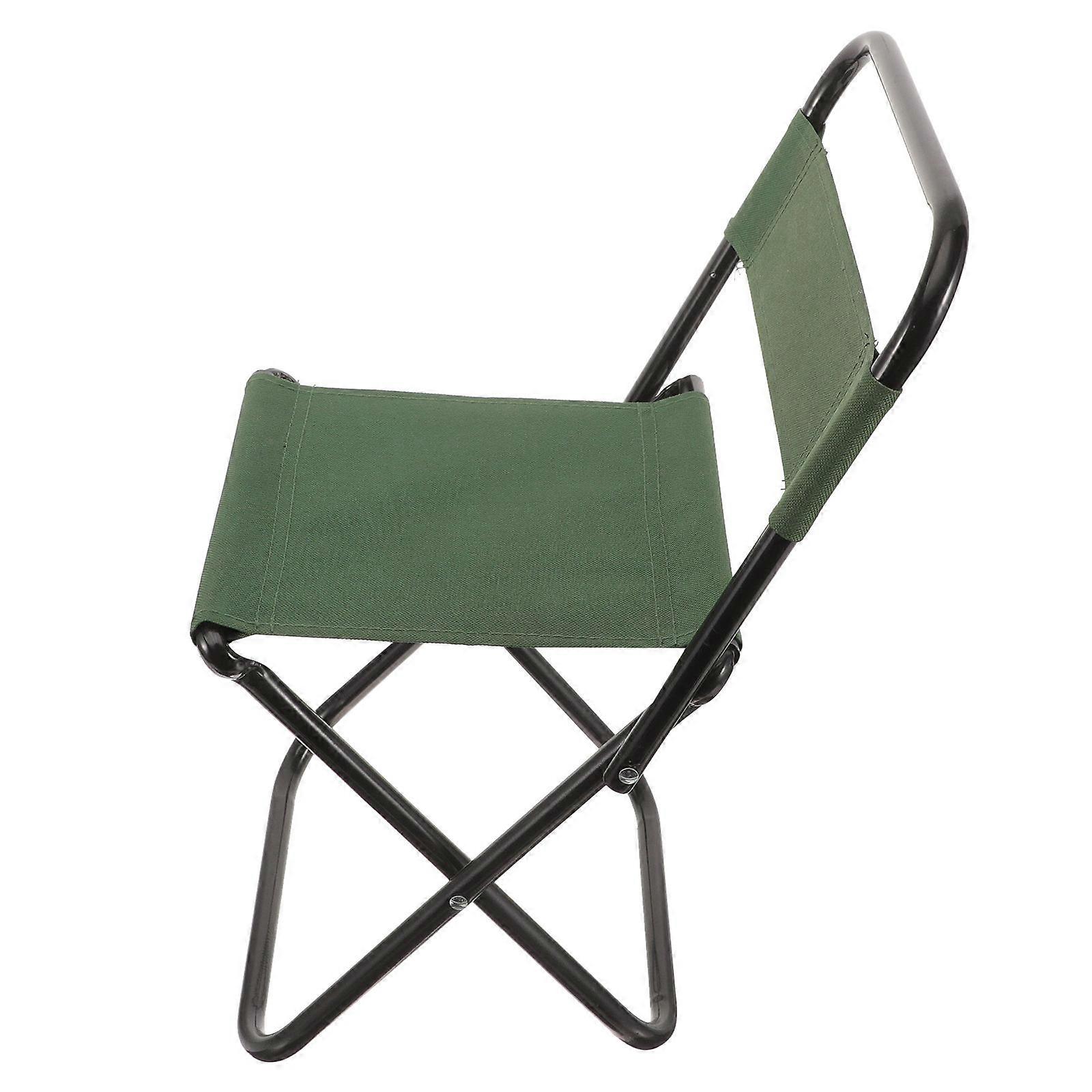Durable Folding Chair Practical Foldable Chair for Outdoor Use 2Pcs