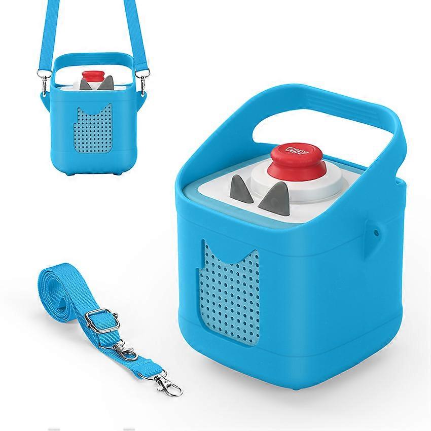 Silicone Case for Toniebox 2 - Shockproof Protective Cover 1 PCS Blue Case Only