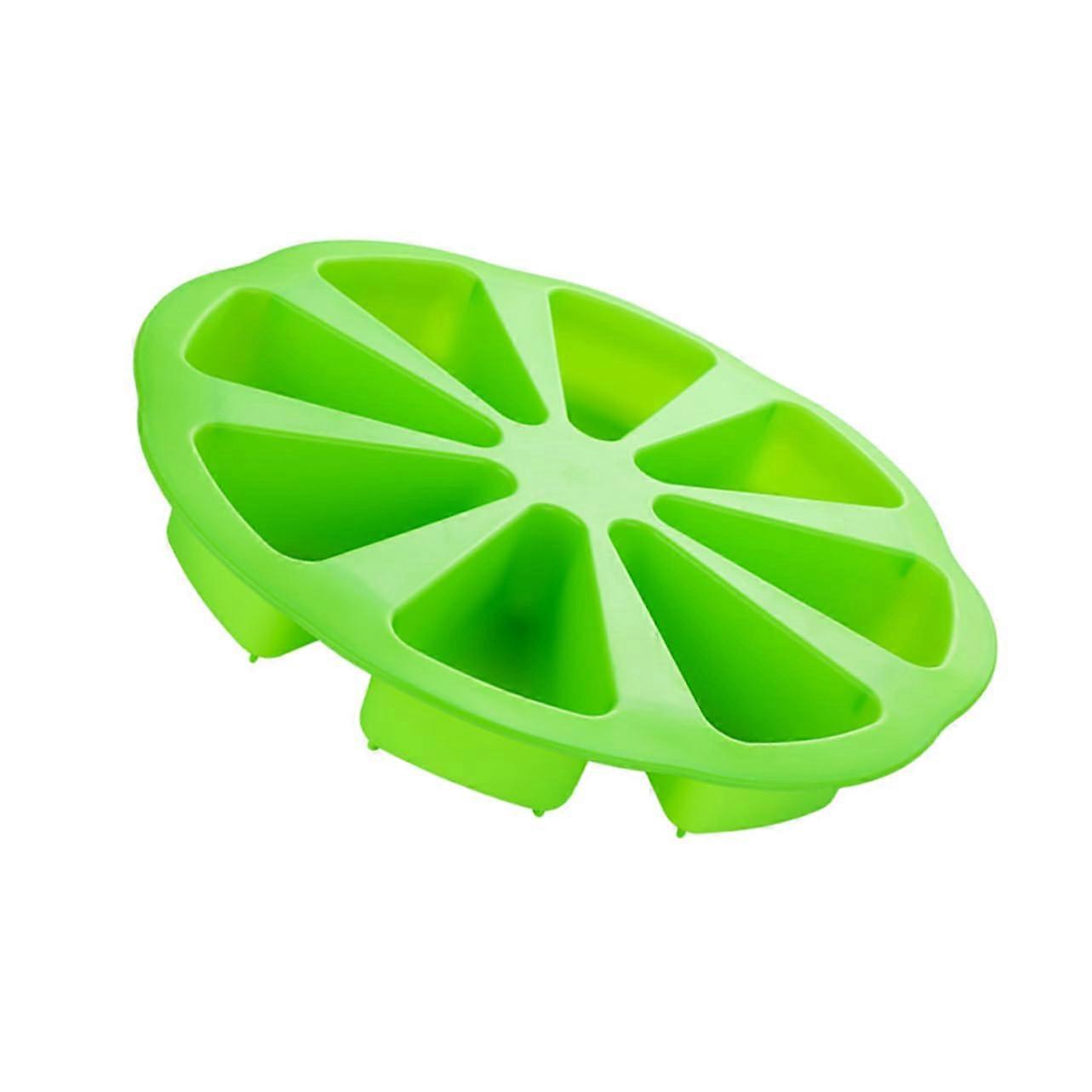 Triangle Silicone Baking Mold 8 Cavity Nonstick for Cakes Biscuits Easy Release Dishwasher Safe