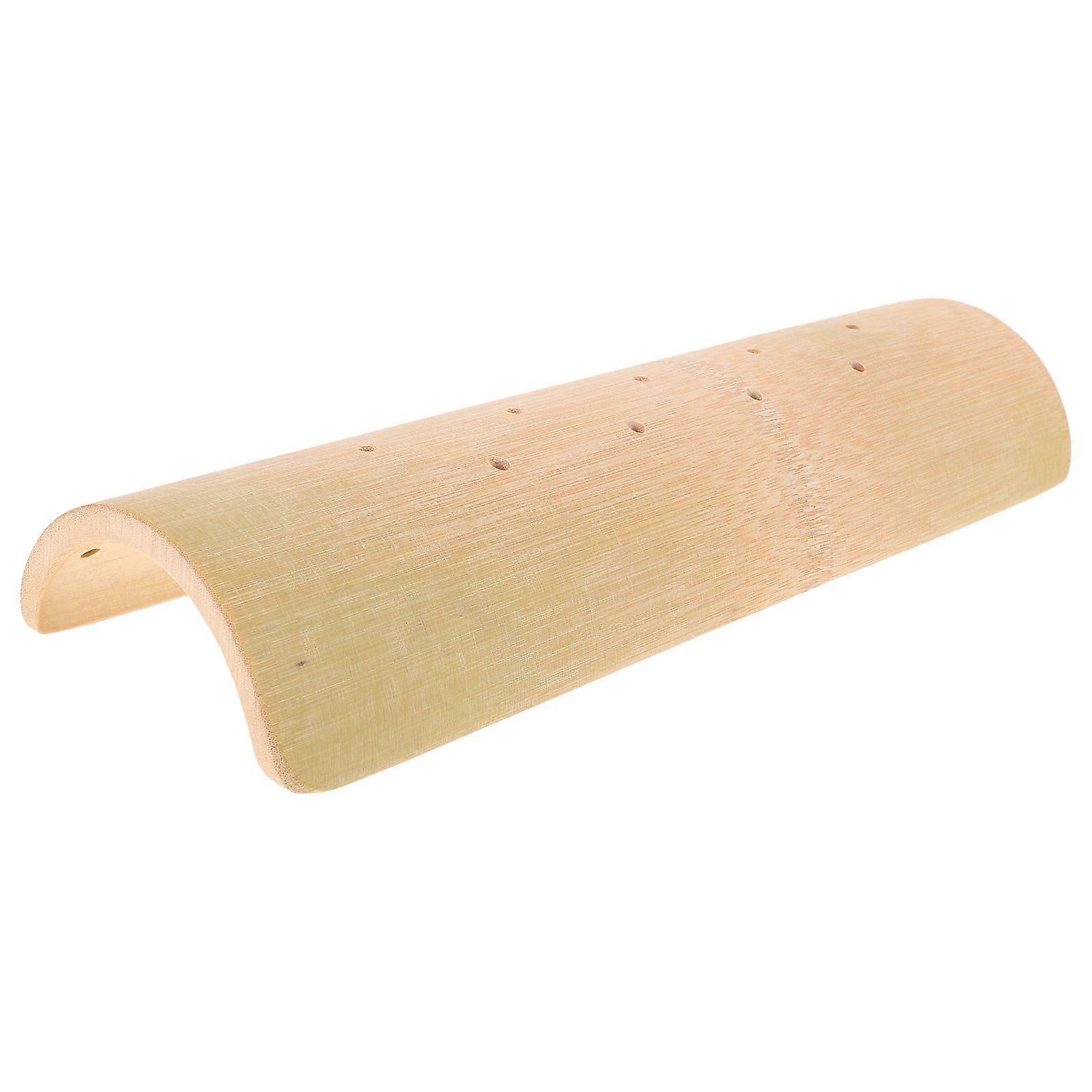 Bamboo Neck Travel Pillow Handmade for Piece Cervical Support