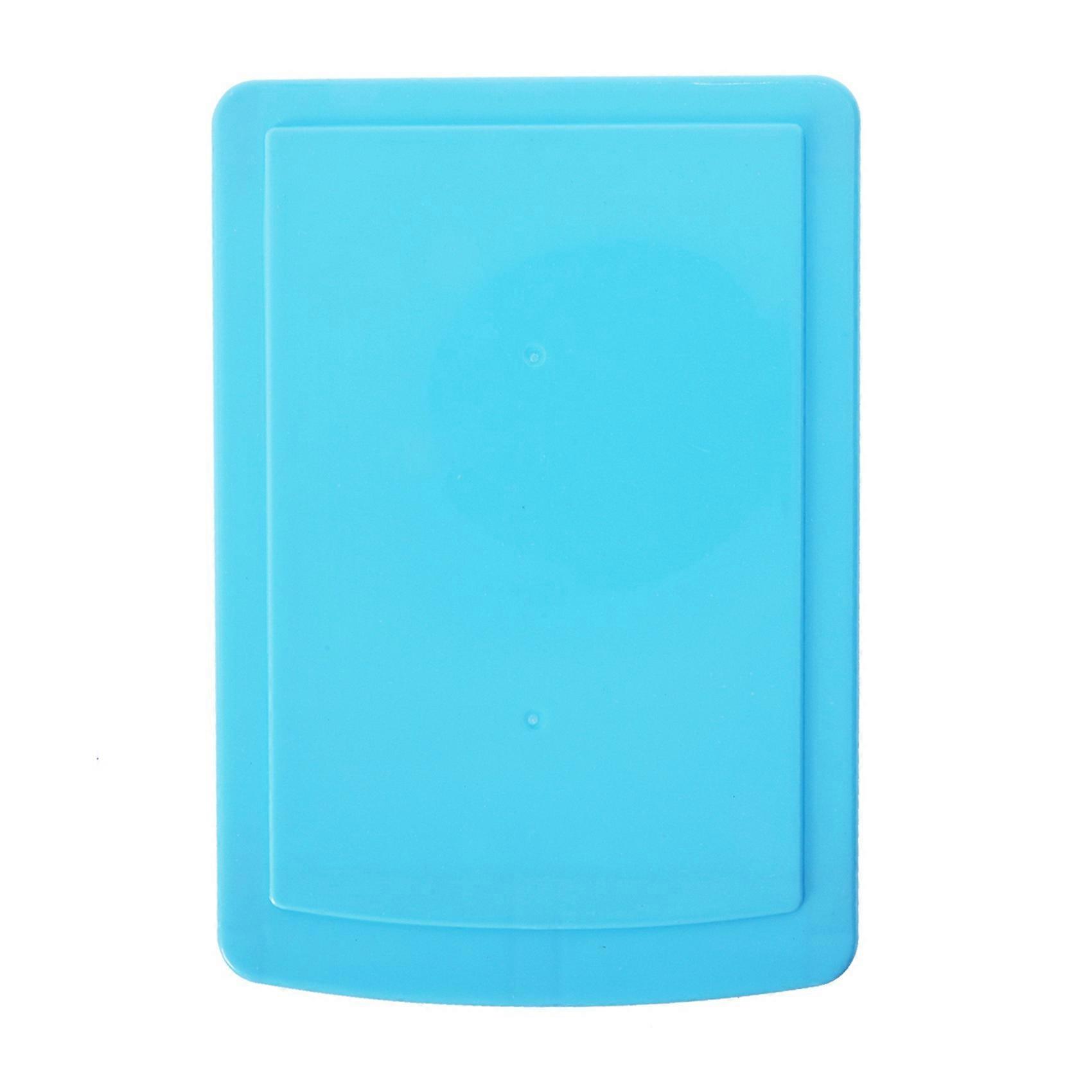 4X Mini Translucent Drawer Type Plastic Storage Box(Blue 3 Layers)