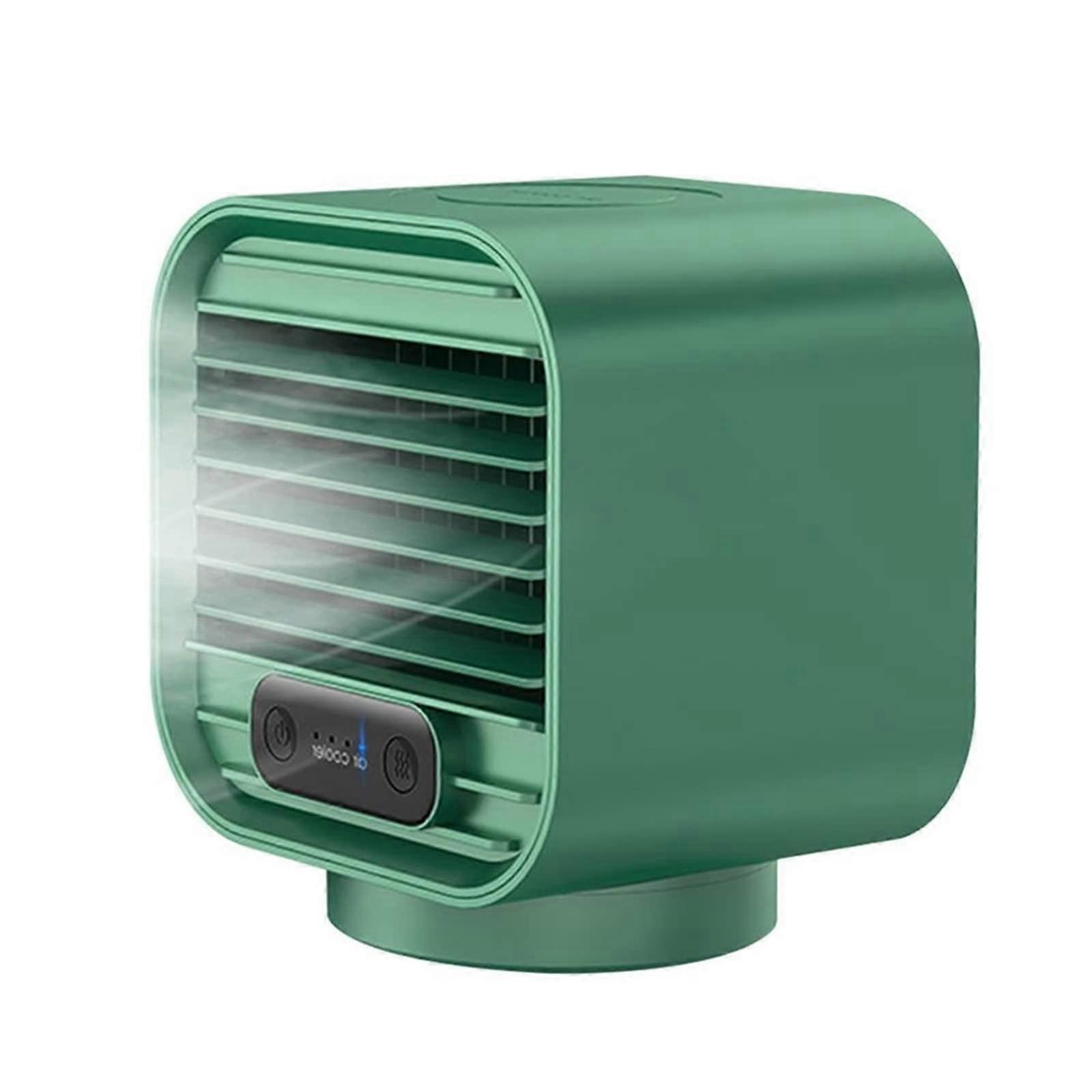 Portable Air Conditioner Mini Air Cooler Fan with Touch Control ThreeSpeed Energy Saving Green