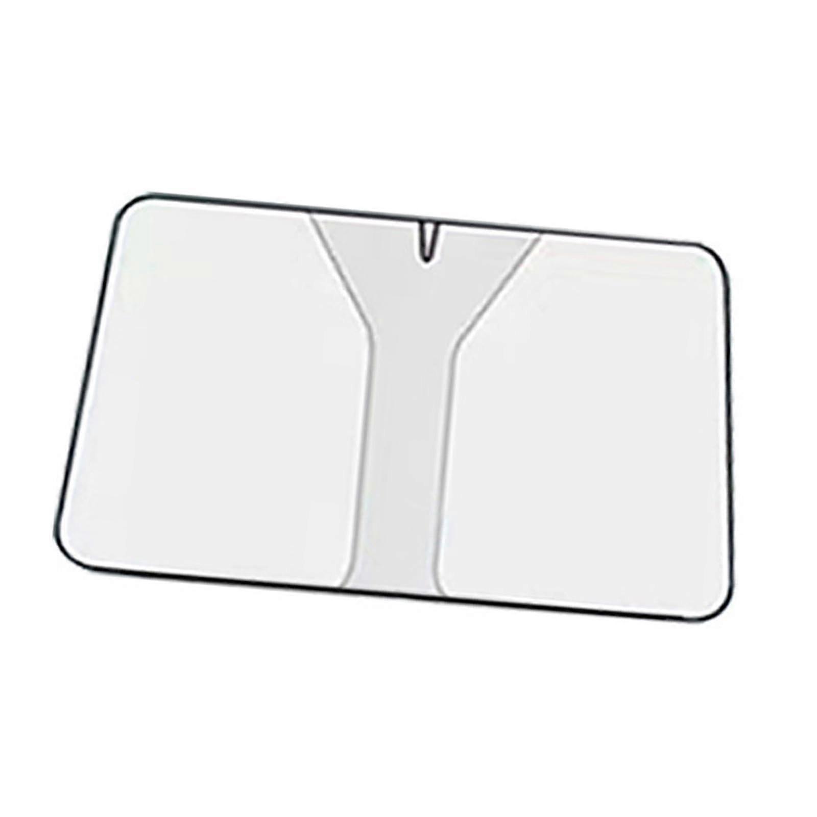 Universal Car Windshield Sun Shade with UV Protection, Double Layer Mesh Front Window for Summer