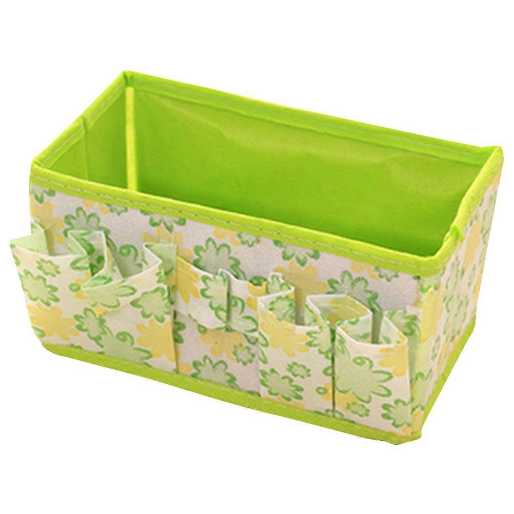 Jewelry Container Box for Multifunctional Storage Green Foldable
