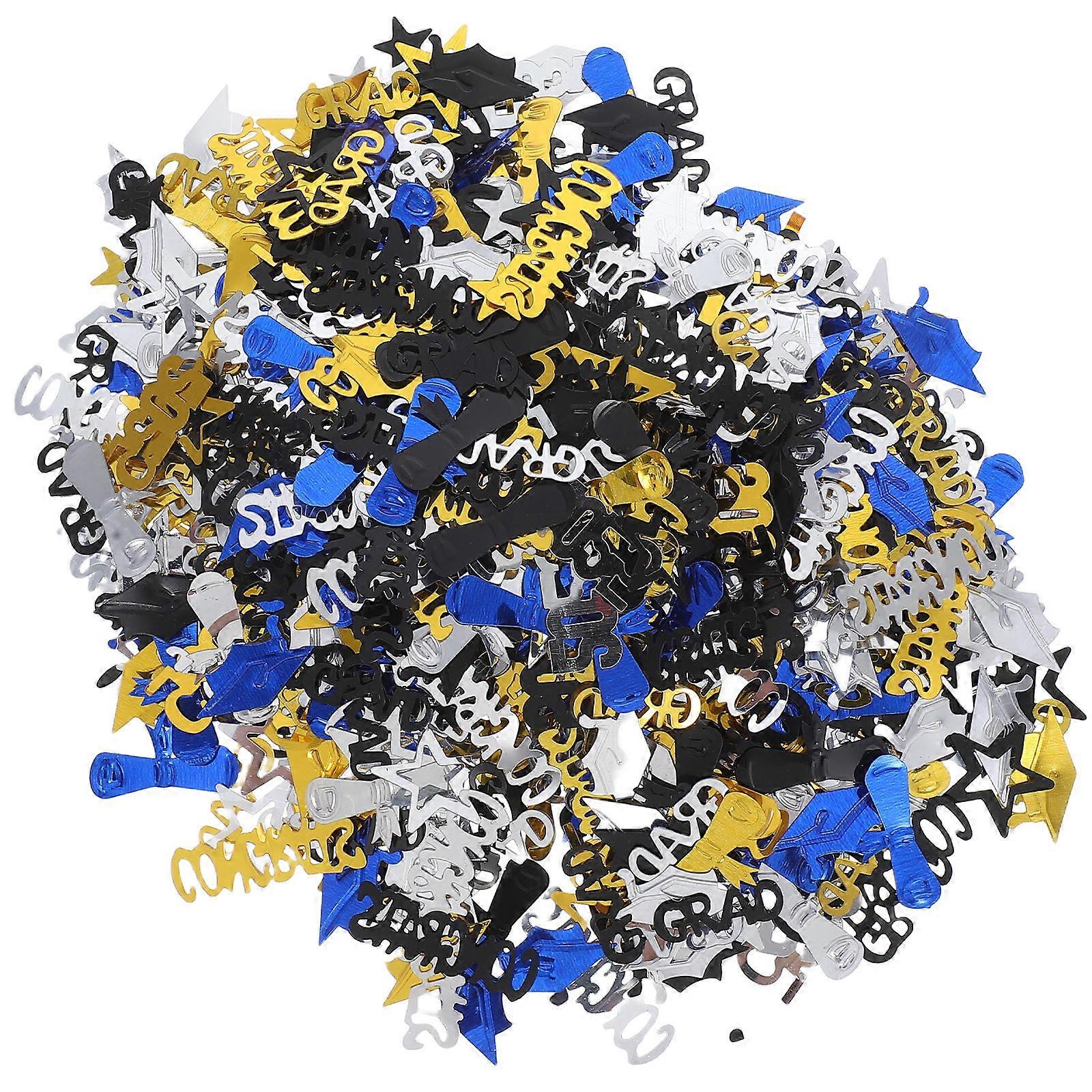 Graduation Confetti Set Multi Color Table Decorations for Party