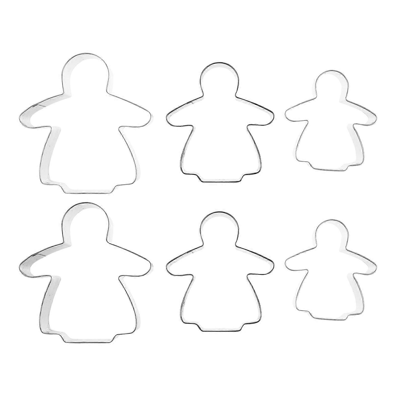 Biscuit Molds for Baking with 6Pcs Cookie Cutters