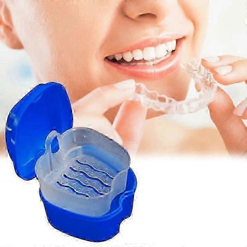 2026 Food Grade PP Detachable Denture Bath Box Case for