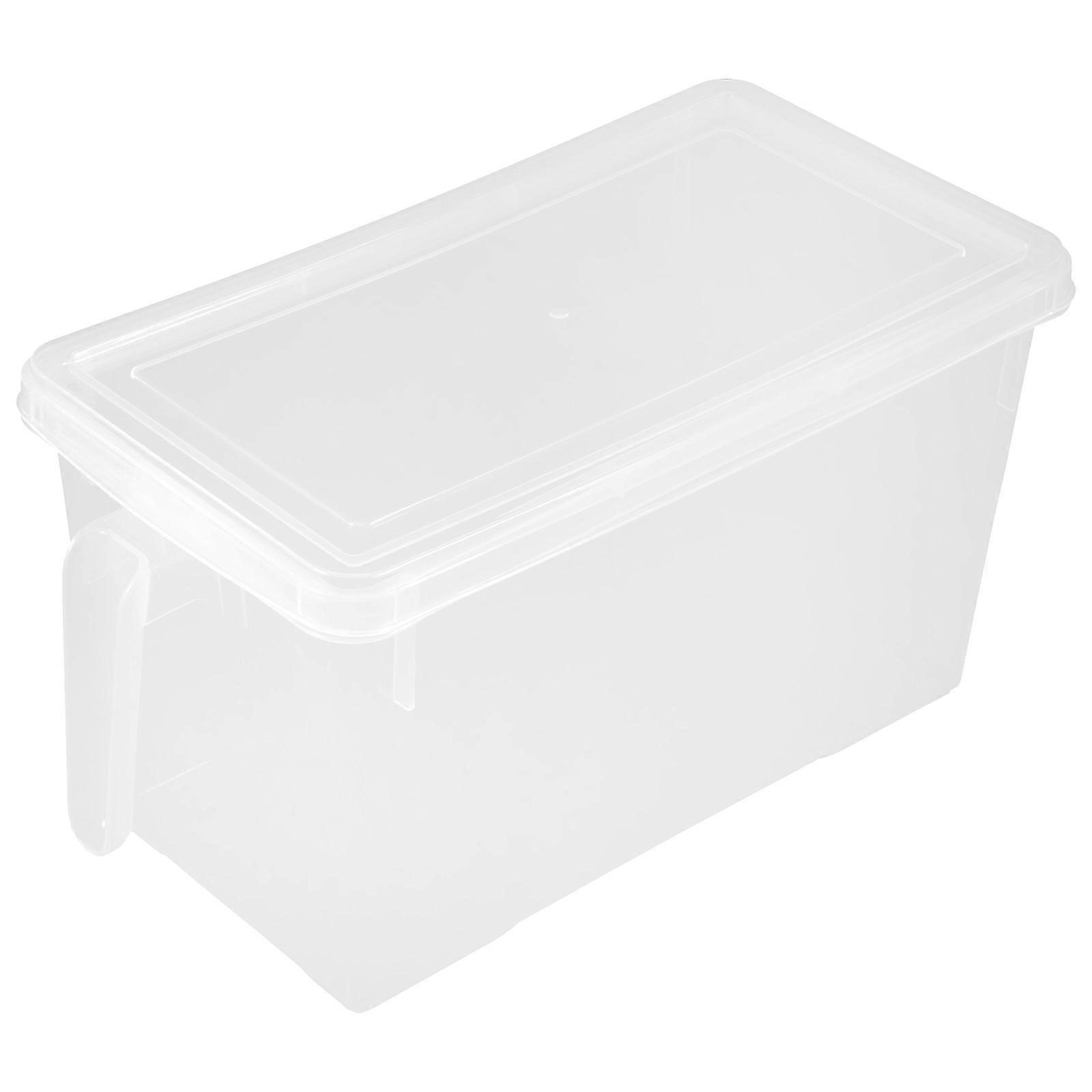 Vegetable and Fruit Storage Refrigerator Storage Container Kitchen Use PP Simple Design 1Set