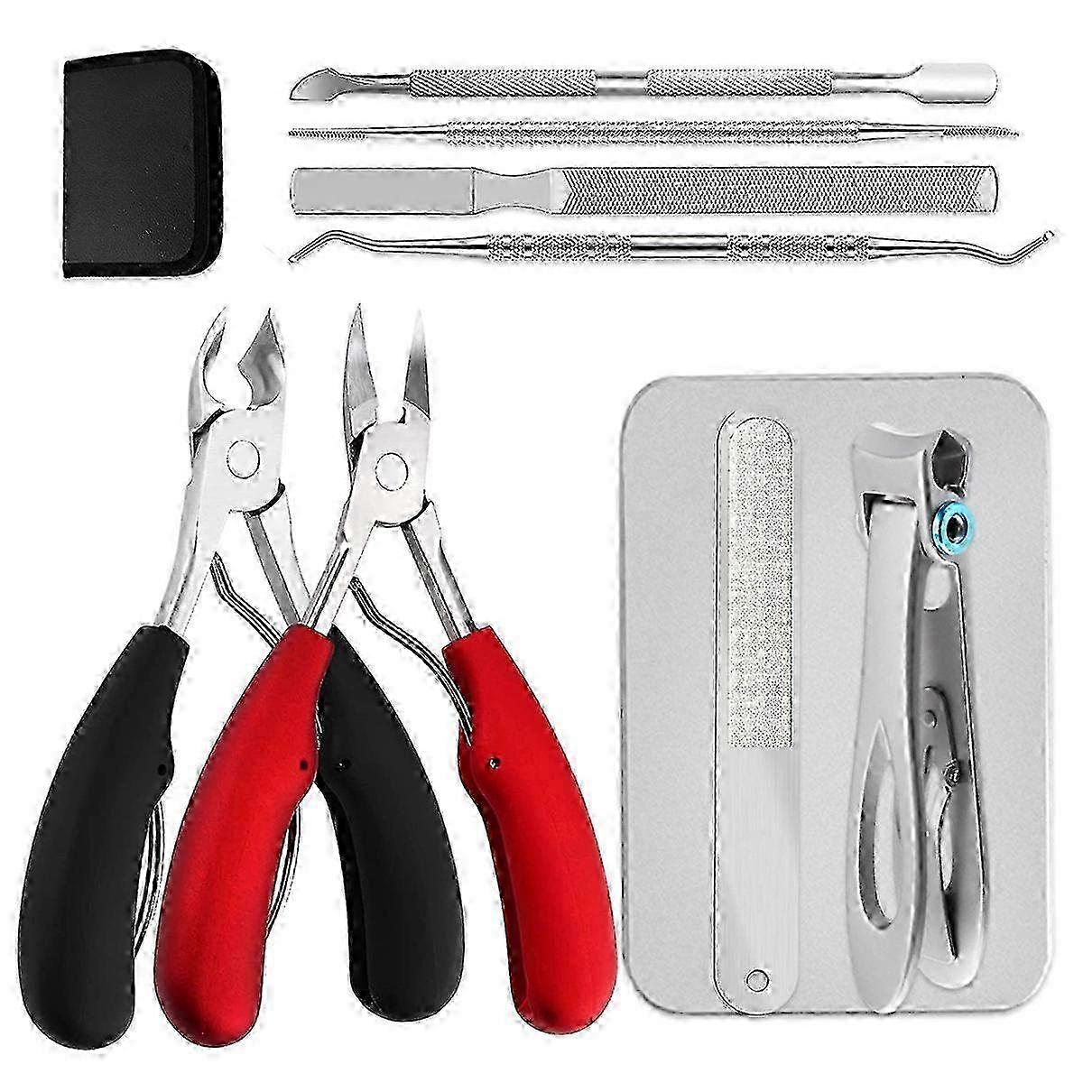 2025 Toenail Clipper Set for Thick and Ingrown Toenails