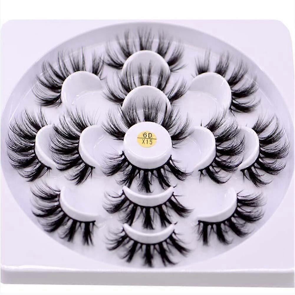 3D Mink Eyelash Extensions T10 Natural Long False Eyelashes for Makeup Enhanced Eye Definition