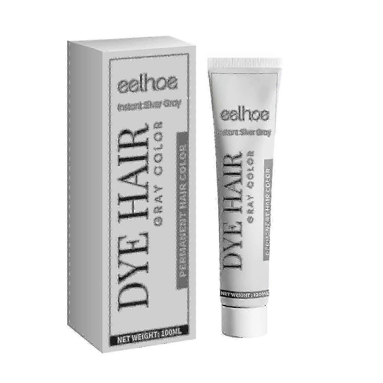 Ny model Eelhoe Grå Hårfarve Creme 100Ml -3466185050259