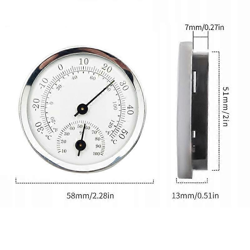 Mini Pointer Type Thermometer Hygrometer Indoor Room Electronic Temperature Humidity Meter Sensor Gauge For Home Thermometer