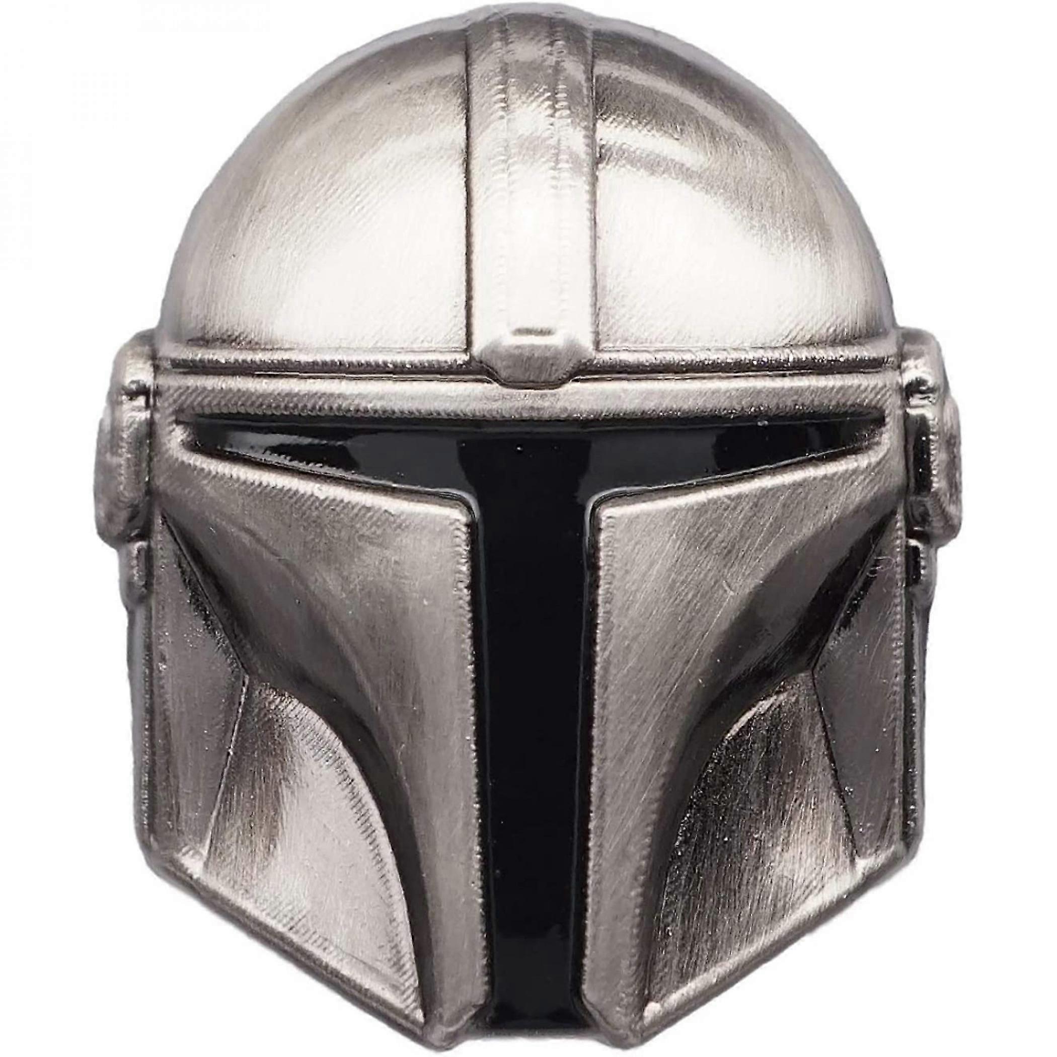 De Mandalorian helm reversspeld van tin