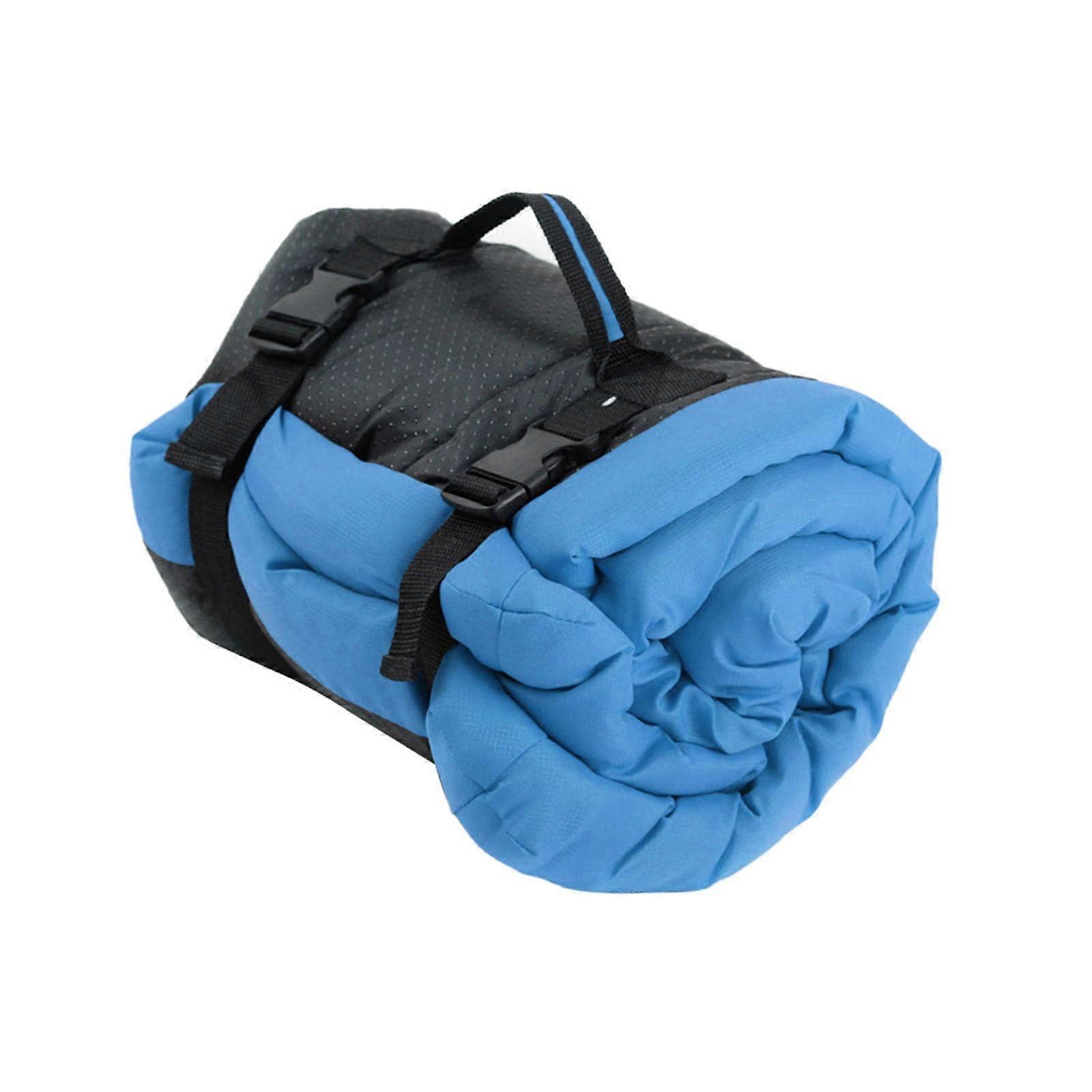 Pet Bed with Comfortable Thick Cushion, Soft Breathable Fabric, Rectangular Dog Sleeping Mat for Outdoor Use