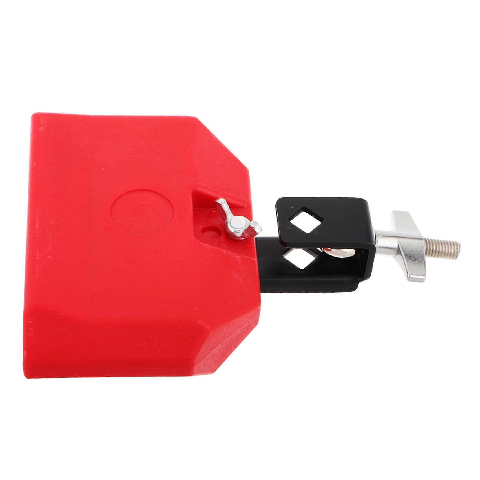 Cowbell Percussion Instrument with Durable Lightweight Build for Drum Set and Live Performances