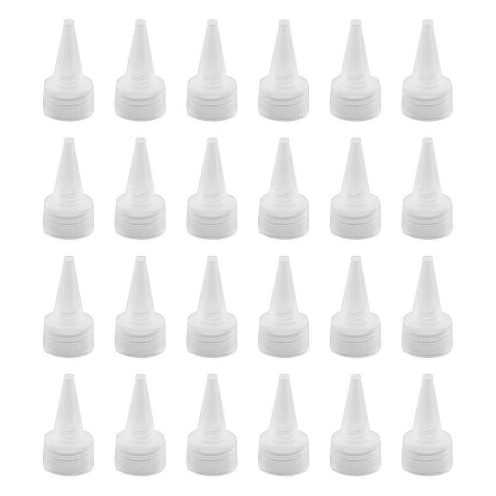 24PCS Squeeze Bottle Cap Replacement Squeeze Bottle Cap Plastic Bottle Squeeze Headfor Squeeze Bottle Dispensing Cap