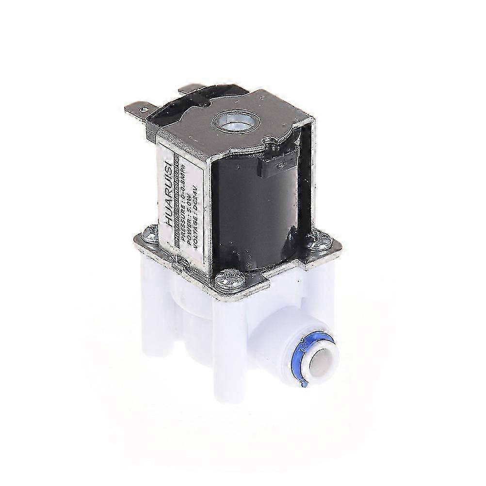 Elektrisk vattenventil 24v DC magnetventil 1/4 "slanganslutning Ro Controller