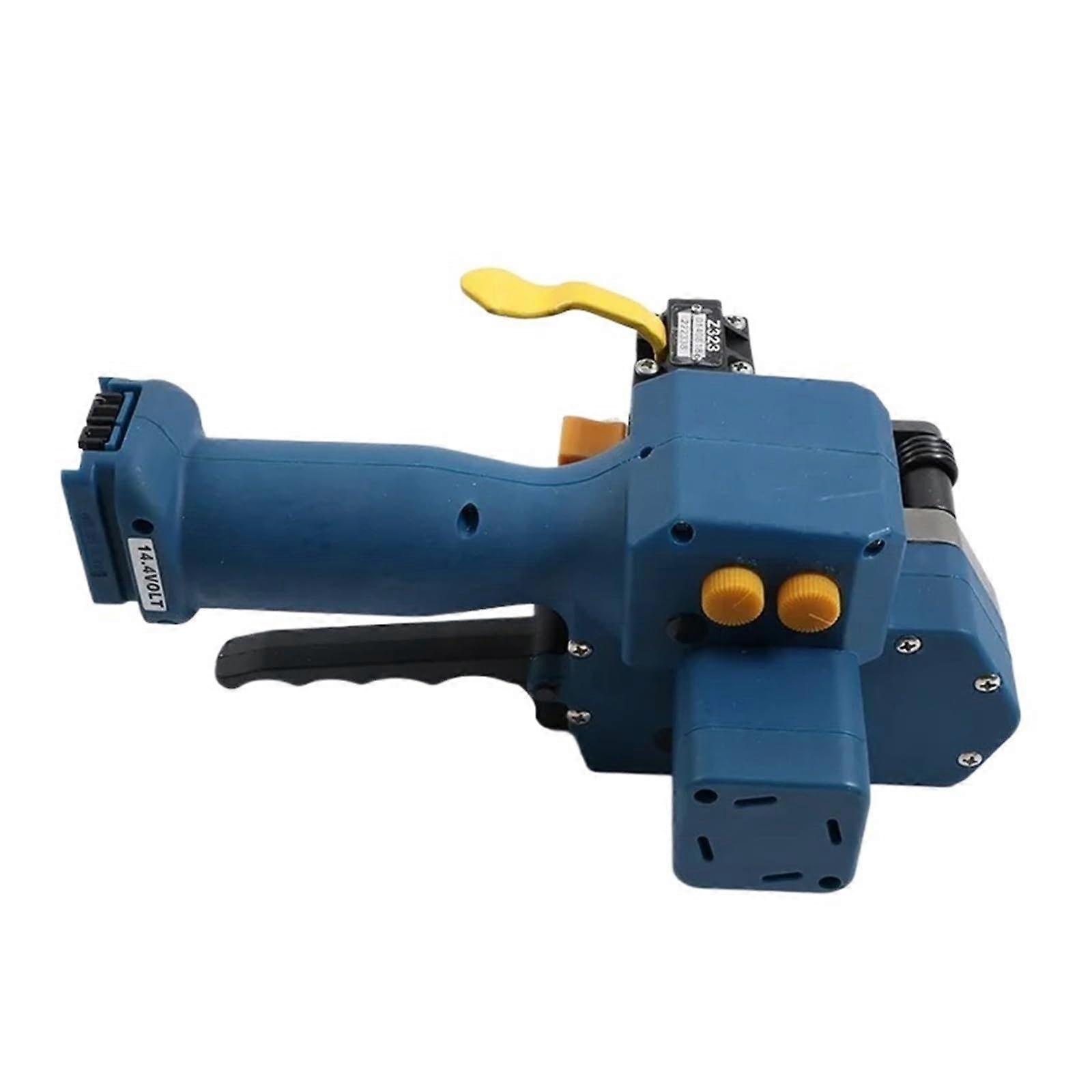 Handheld Strapping Machine with Automatic Tension Seal Cut, Adjustable Control, Lightweight Durable Design