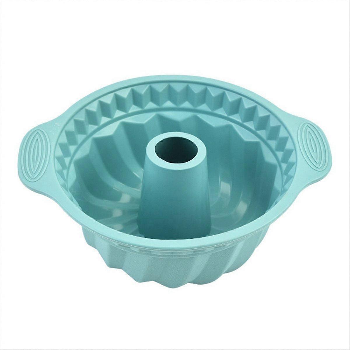 Forma de silicone para bolos e tortas, verde menta