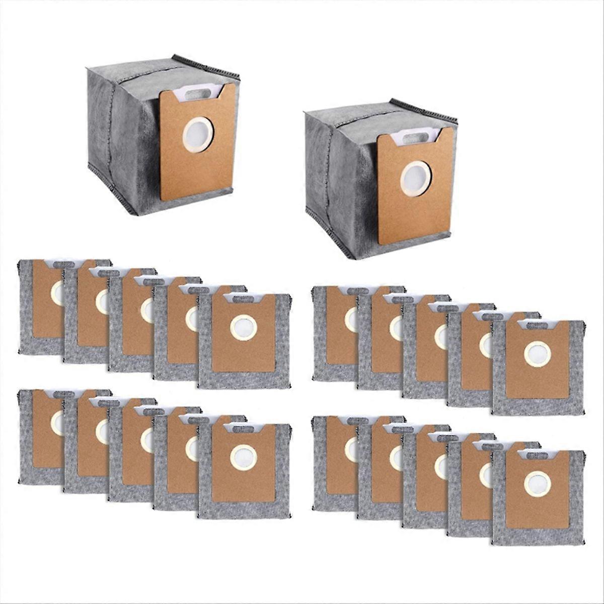 22pcs Replacement Dust Bags For Clean Auto-Empty Station