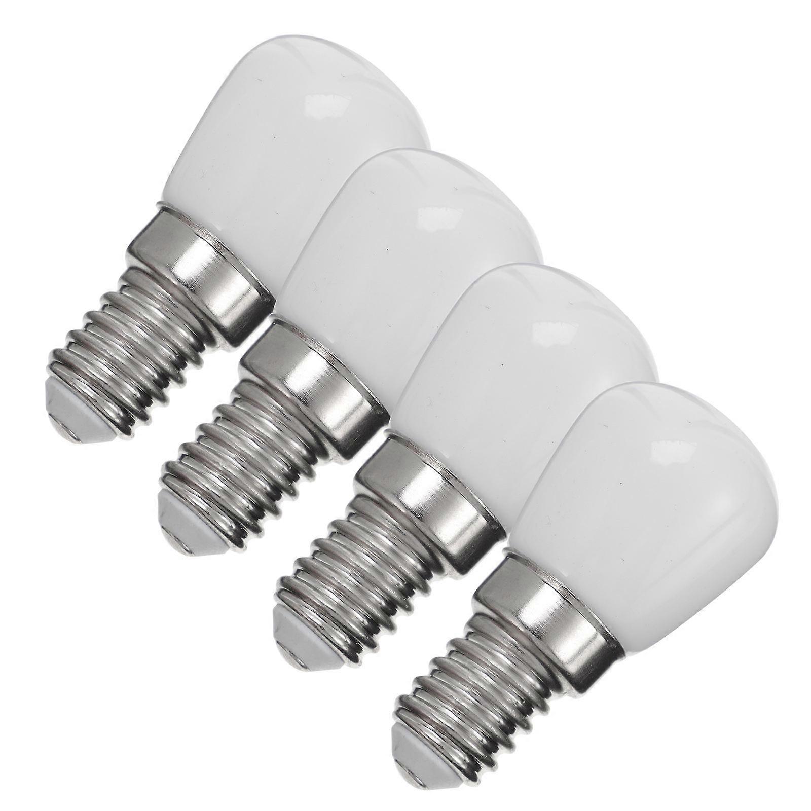 LED Appliance Light Bulb E14 for Lighting 4Pcs Ceramic