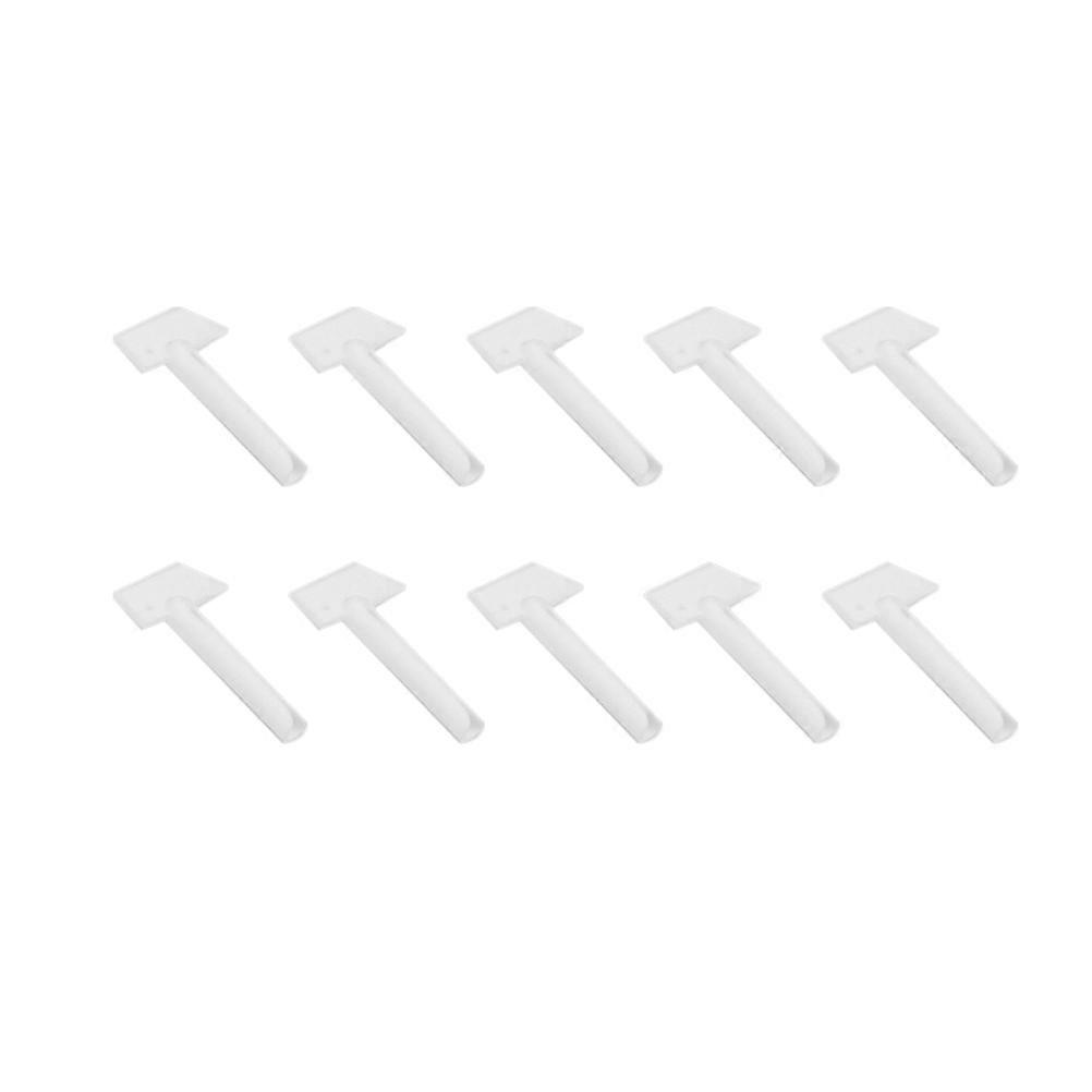 Toothpaste Tube Squeezer Plastic Dispenser for Home Use 20Pcs White Pack