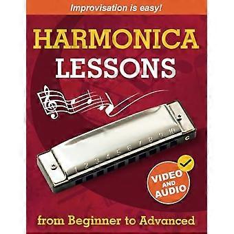 Lecciones de Armónica desde Principiante hasta Avanzado: Método Original de Armónica para Aprender a Tocar e Improvisar + Video y Audio