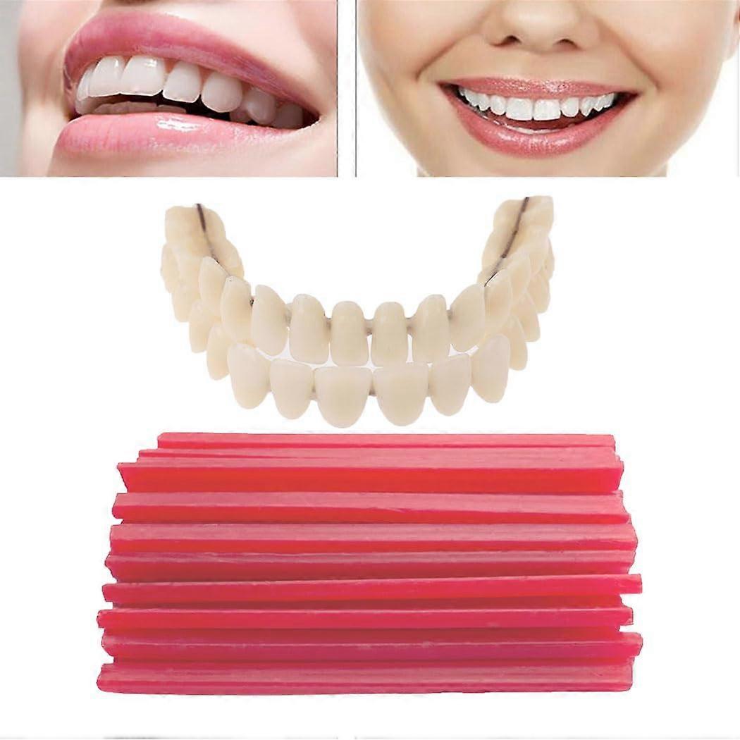 Temporary Denture  Kit for Quick Smile Restoration, DIY False Teeth Solution for Home Use