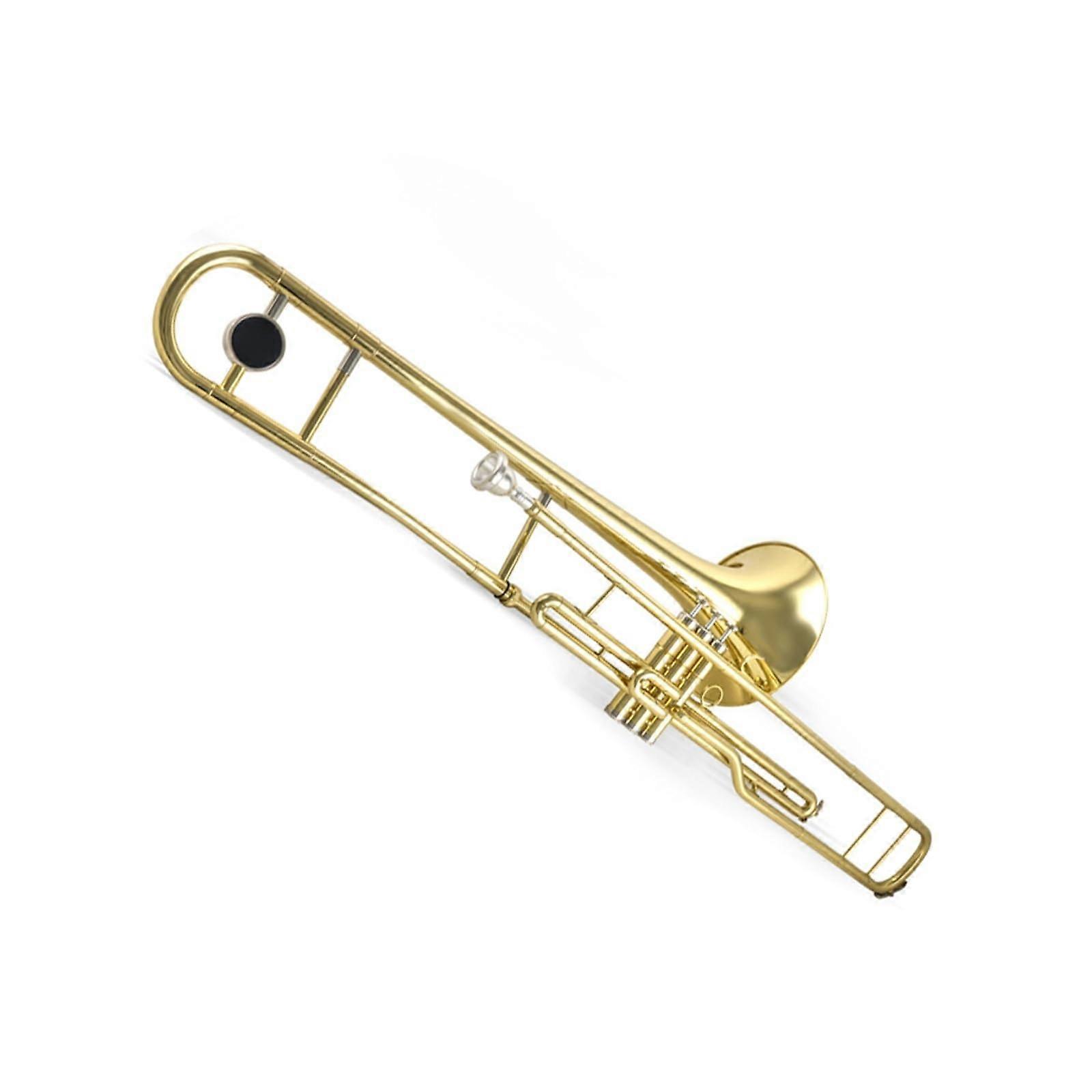 Professional Brass Trombone B Flat for Beginners with Smooth Slide and Durable Construction