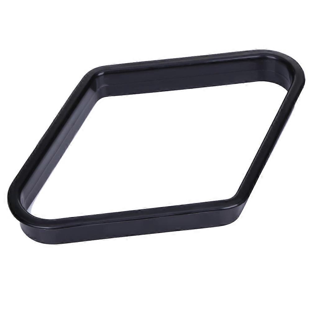Mesa de billar de 9 bolas con soporte triangular de plástico negro resistente