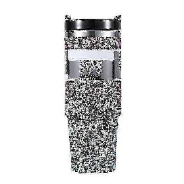Stanley 40 Oz Tumbler Mug With Handle And Straw Lid, Suitable For Thermos Bottles, Travel Coffee Mugs, Stainless Steel, Insulated, Simple, Modern Tumb